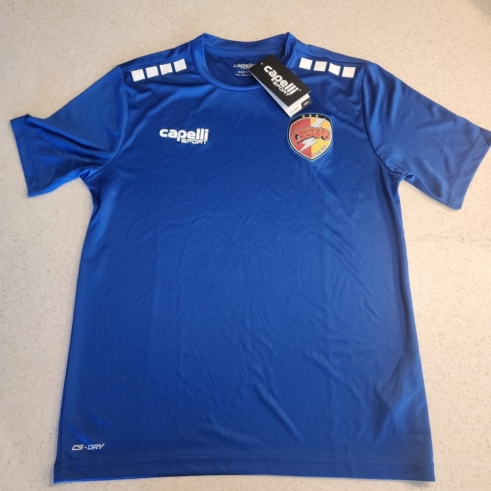 S8 - Capelli Sport's Chargers Soccer Club Shirt Youth Medium 10-12